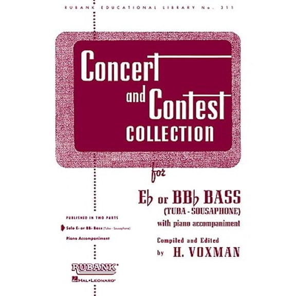 Pre-Owned Concert and Contest Collection for Bass/Tuba (B. C. ) : Solo Book Only (Paperback) 9781423444831