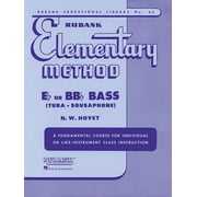 Rubank Educational Library Rubank Elementary Method - Bass/Tuba B.C. Beginner Band Sheet Music Book Instruction for Students and Teachers Foundat, Book 36, Paperback