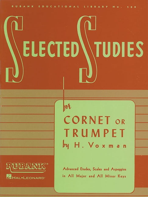 Rubank Educational Library Selected Studies for Cornet and Trumpet ...