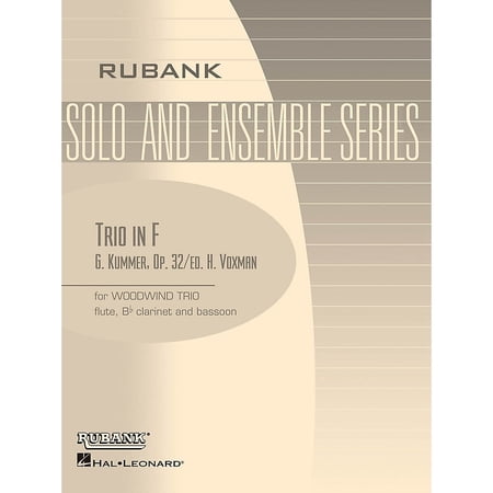 Rubank Publications Trio in F (Woodwind Trio - Grade 3) Rubank Solo/Ensemble Sheet Series