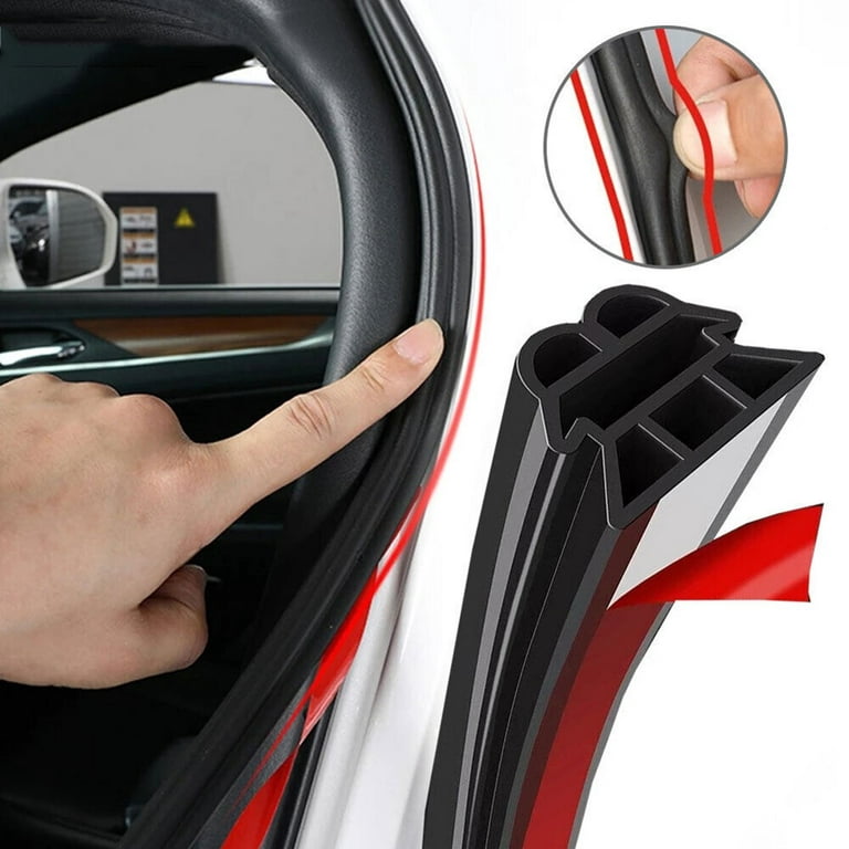 Car Door Rubber Seal Universal weatherstripping soundproofing (11 Foot or  3.4 Meter)
