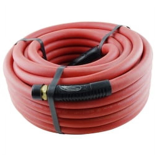 Rubber Air Hose 1/2"x50'1/2NPT BluBird