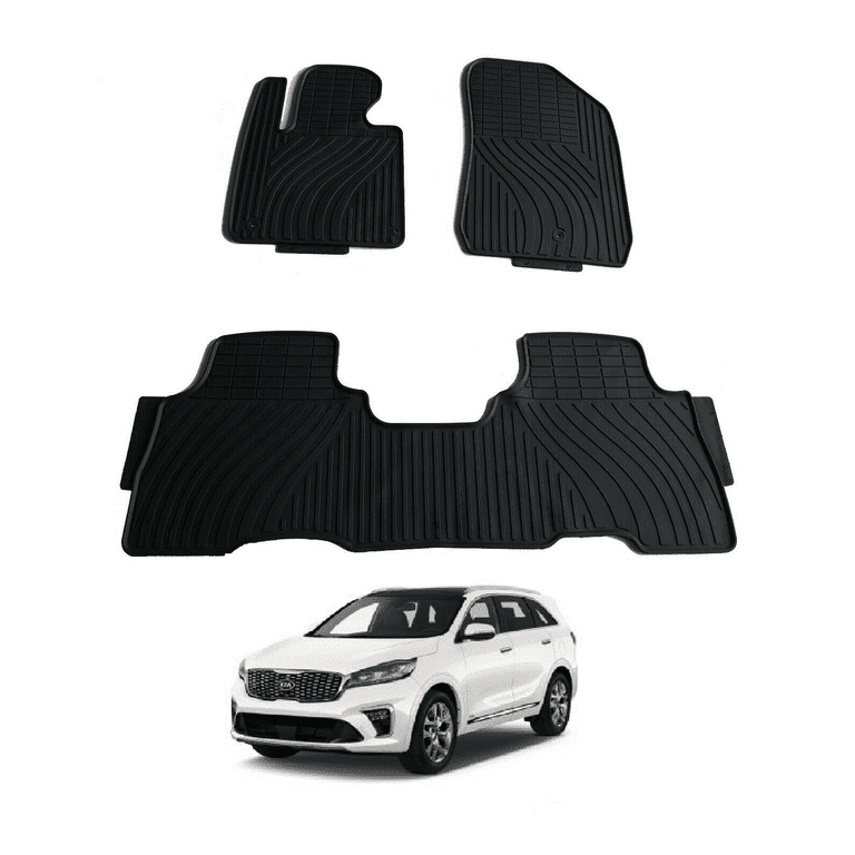 2019 kia sorento all weather floor mats discount