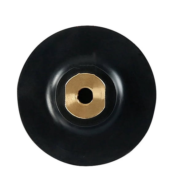 Rubber Backing Pad Polishing Grinding Disc Holder for Angle Grinder M10 Abrasive Self-Adhesive Grinding Backing Pad 3In