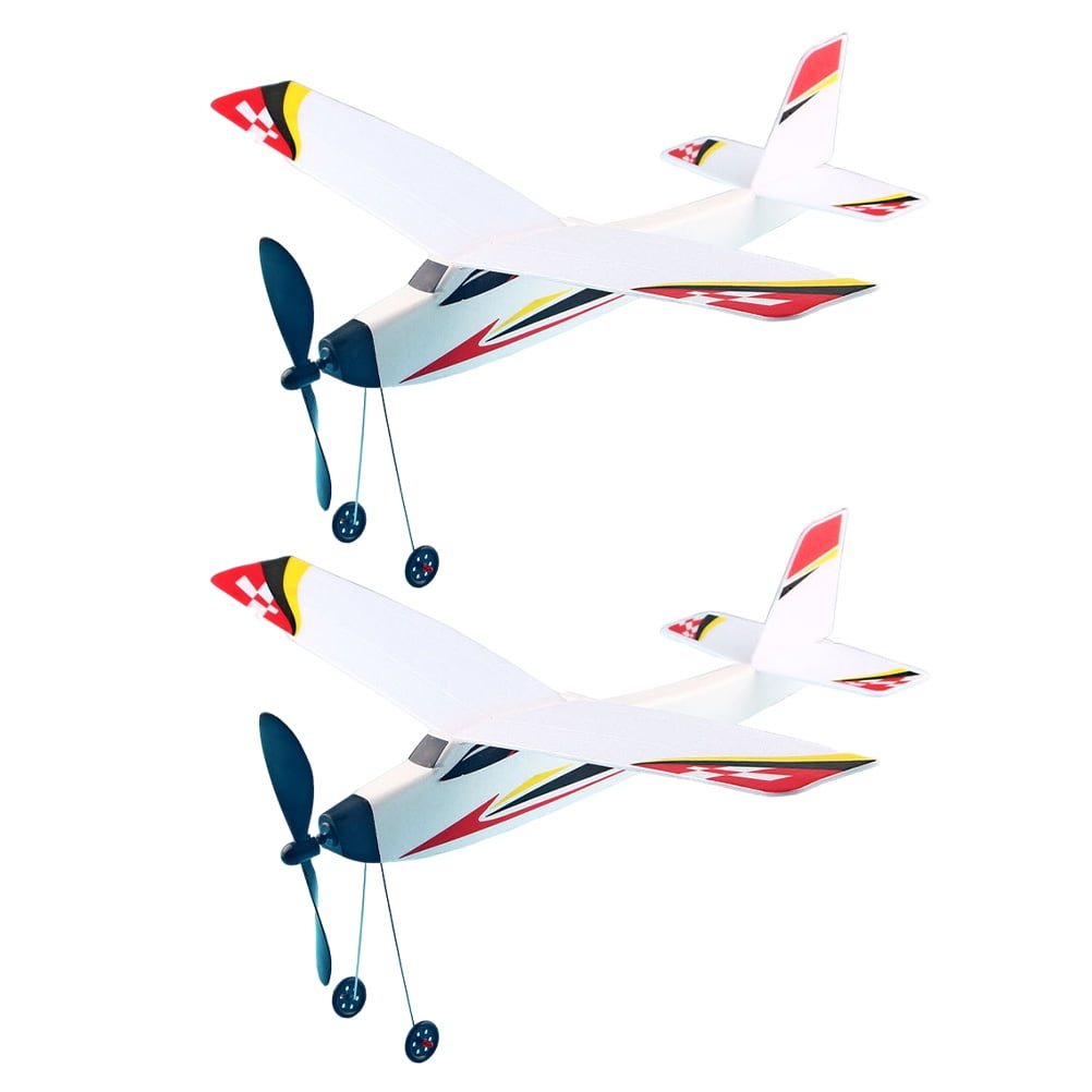 Rubber Band Airplane Kids Toys Powered Kindergarten Aircraft Planes