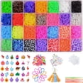 thumbnail image 1 of Rubber Band Bracelet Making Kit with Storage Case, 1 of 6