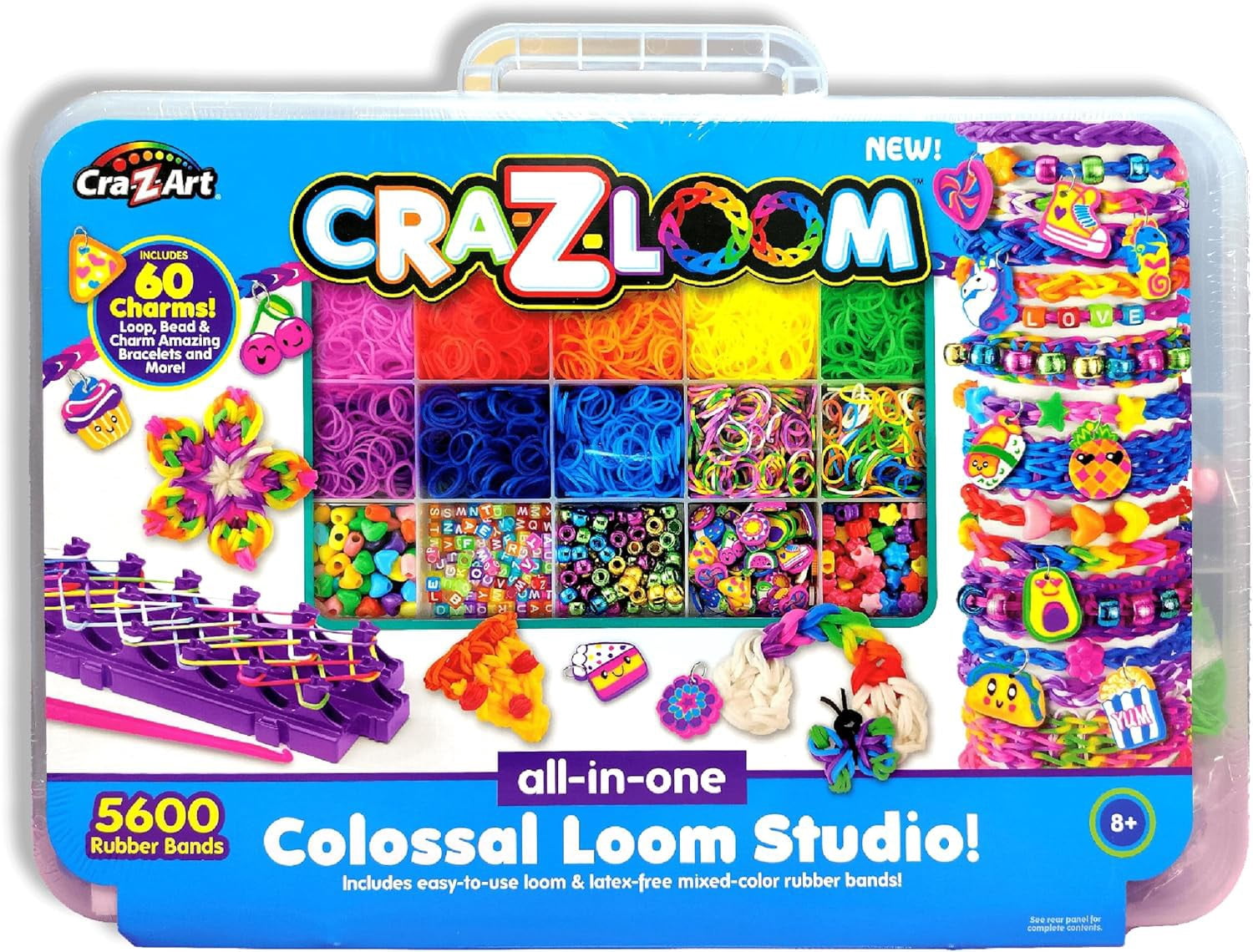 Rubber Band Bracelets All-in-One Colossal Loom Studio!