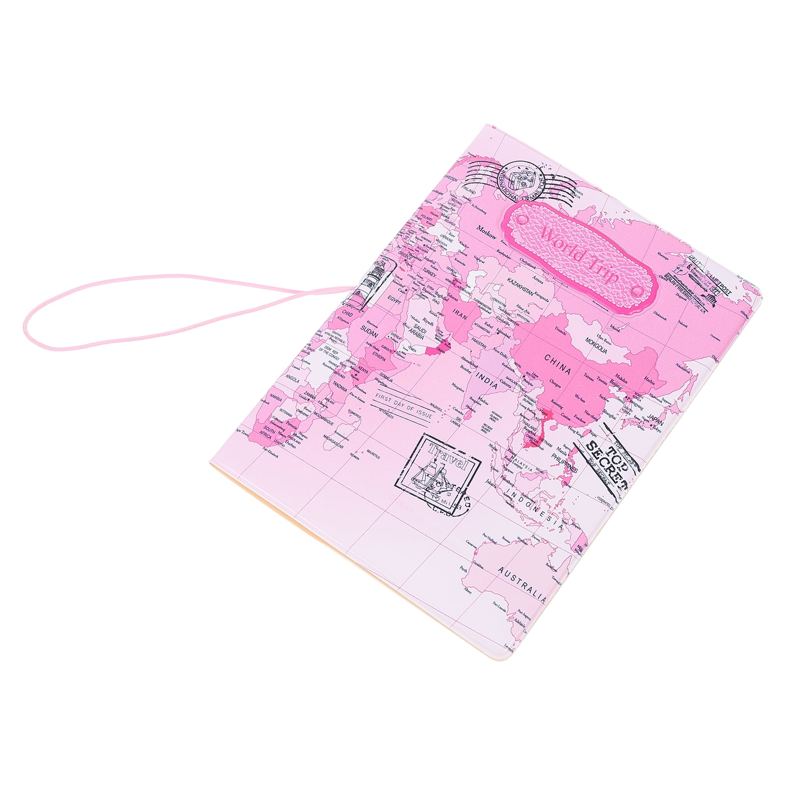 Rubber Band Passport Cover Bag for Traveling Case Outdoor Document