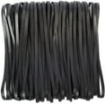 Rubber Bands Large Black 50 Pack 8 inches Trash Can Band Set Elic Bands