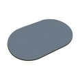 thumbnail image 1 of Rubber Bath Mats Quick-Drying Non-Slip Bathroom Mat Super Absorbent Bath Mat Instant Dry Bath Mat, Bathroom Rug in Front of The Kitchen Sink, Shower Room, Bathtub, Oval(16"x24"), 1 of 8