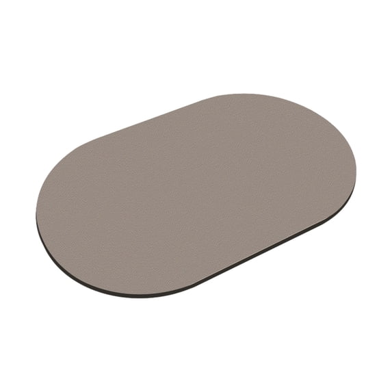 Rubber Bath Mats Quick-Drying Non-Slip Bathroom Mat Super Absorbent Bath Mat Instant Dry Bath Mat, Bathroom Rug in Front of The Kitchen Sink, Shower Room, Bathtub, Oval(16"x24")