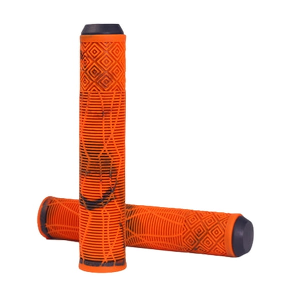 Rubber Bicycles Handlebar Grips Comfortable Nonslip Cycling Handle Grips Mountain Bike Shock Absorption Handle Cover