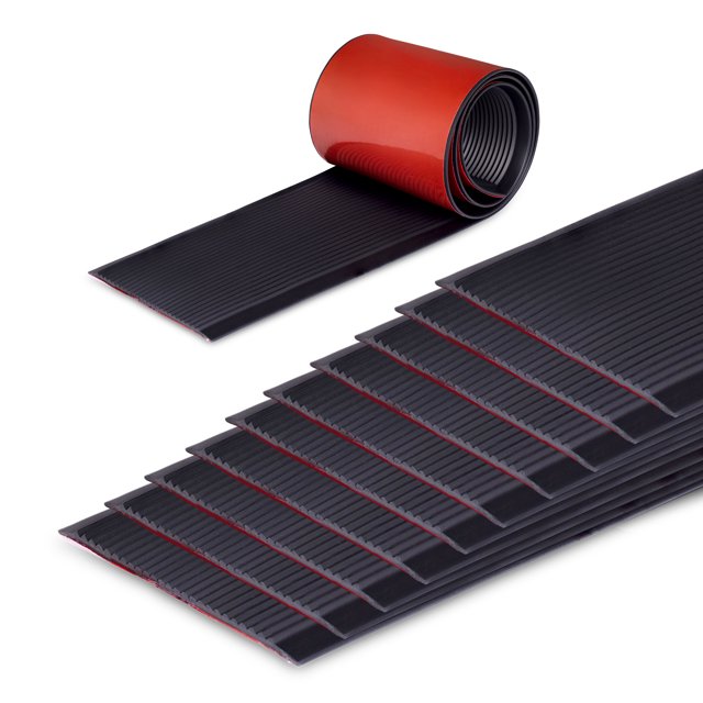 Rubber Bond 4x36in Heavy Duty Anti Slip Stair Treads (10Pack