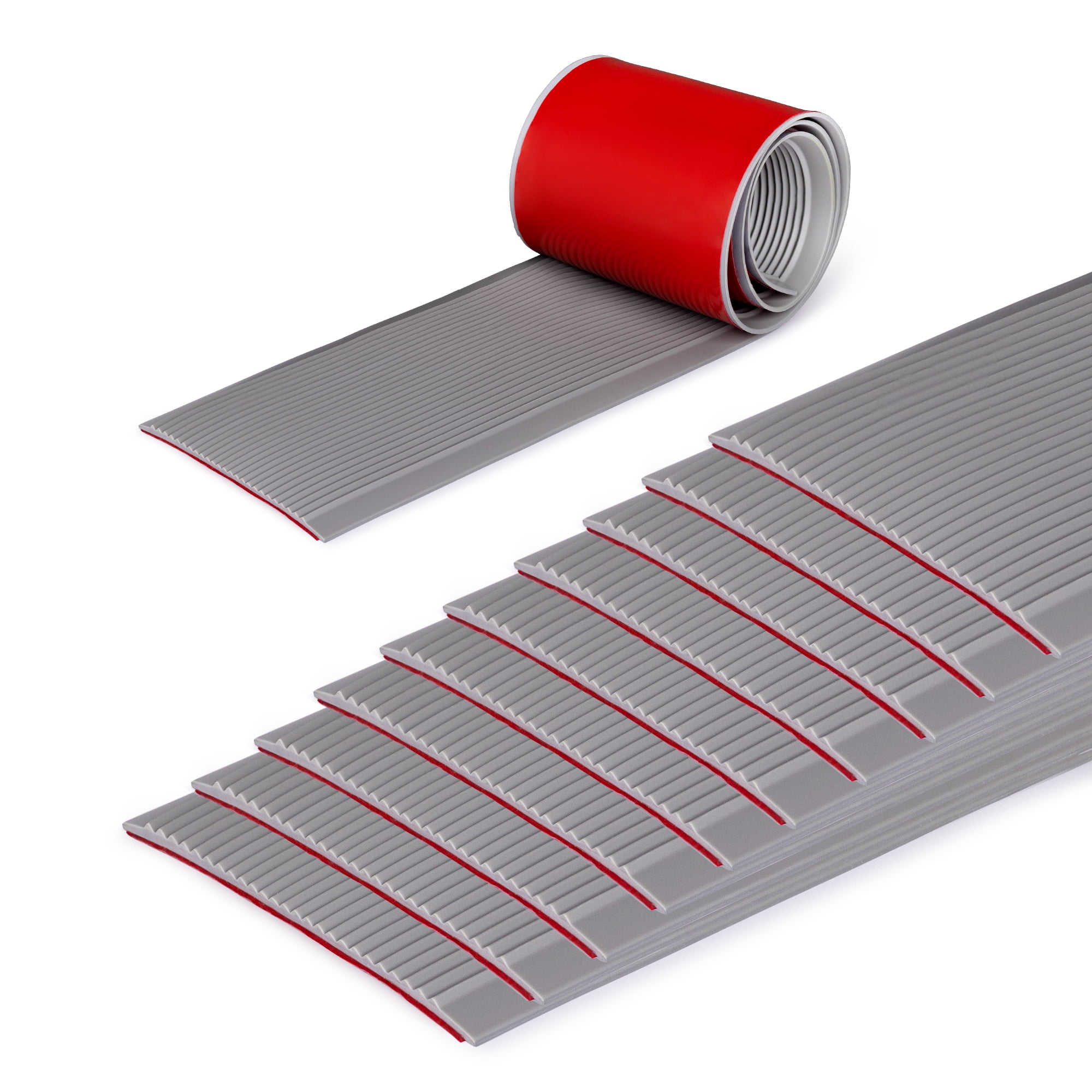 Rubber Bond 4x36in Heavy Duty Anti Slip Stair Treads (10Pack