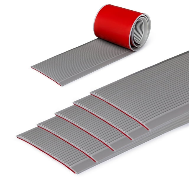 Rubber Bond 4x36in Heavy Duty Anti Slip Stair Treads (5Pack