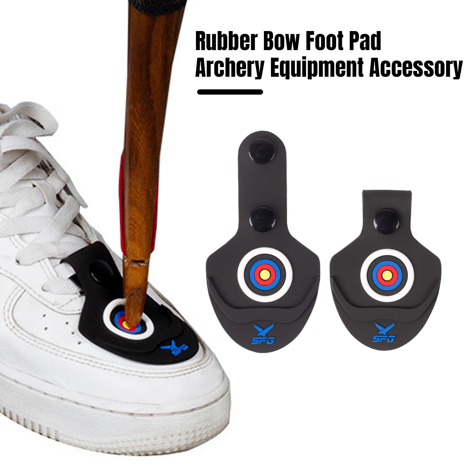Rubber Bow Limb Foot Pad Outdoor Recurve Bow Tip Protector Pad Archery ...
