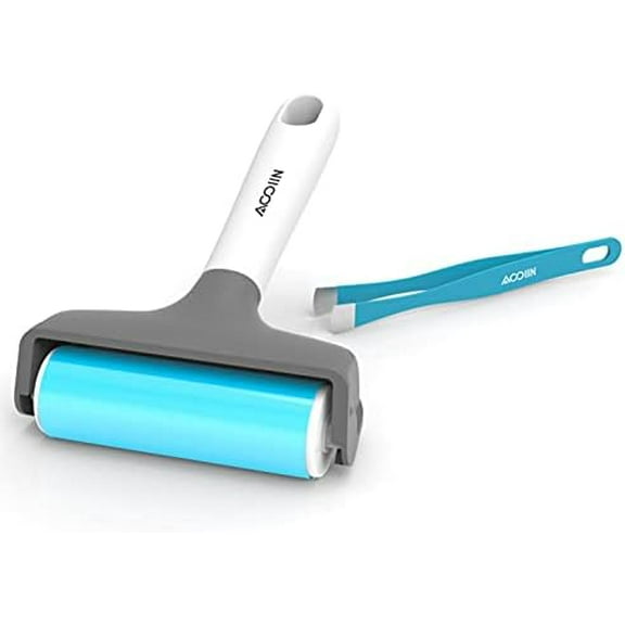 Rubber Brayer Roller & Mat Tweezers Remover Tool Set Craft Stamping Brayers for Cricut/Silhouette/Brother and Printmaking$$Art & Craft