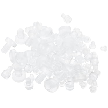 Clear Plastic Bumper Spacer Pads - Protective Disks For Glass Table Tops (4 Pack?)