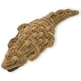 thumbnail image 1 of Rubber-Cal "Ally" Alligator Boot Scraper Doormat, 3" x 10" x 25" Decorative Coco Door Mat, 1 of 3