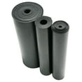 thumbnail image 1 of Rubber-Cal Cloth Inserted SBR - Rubber Sheets - 0.25" Thick x 24" Width x 36" Length - Black, 1 of 5