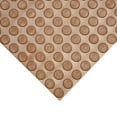 thumbnail image 1 of Rubber-Cal Coin-Pattern Thermoplastic Flooring -- 3.5mm x 36" x 1ft - Brown, 1 of 1