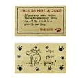 thumbnail image 1 of Rubber-Cal "Decorative Doggy Door Mats" - 2 Coco Door Mats Outdoor - 18" x 30", 1 of 5