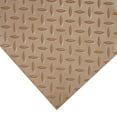 thumbnail image 1 of Rubber-Cal Diamond-Plate Thermoplastic Flooring -- 3.5mm x 36" x 8ft - Brown, 1 of 9