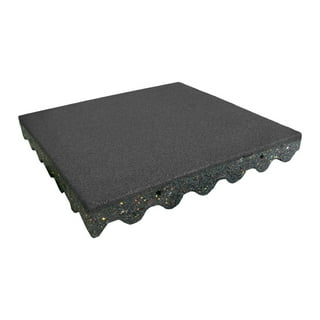 Rubber-Cal Fine Rib Corrugated Rubber Runners - 1/8 Thick x 4ft x 1.5ft  Rubber Matting