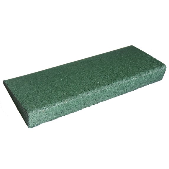 Rubber-Cal "Eco-Safety" Ramp 2.5 x 6 x 20 Inch - Green - 20 Pack