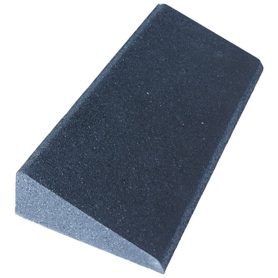 Rubber-Cal "Eco-Safety" Ramp 3 x 6 x 20 Inch - Coal - 10 Pack