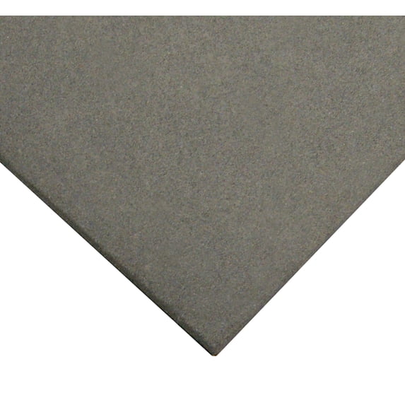 Rubber-Cal "Eco-Sport" Interlocking Tiles - 3/4 x 19.5 x 19.5 Inch - 50 Pack - 132 Square Feet Coverage - Coal