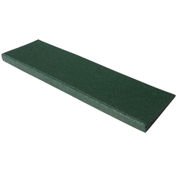Rubber-Cal "Eco-Sport" Ramp 1 x 6 x 20 Inch - Green - 20 Pack