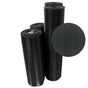 Rubber-Cal "Fine Rib" Corrugated Rubber Floor Mats - 1/8" Thick x 3ft x 1ft Runners