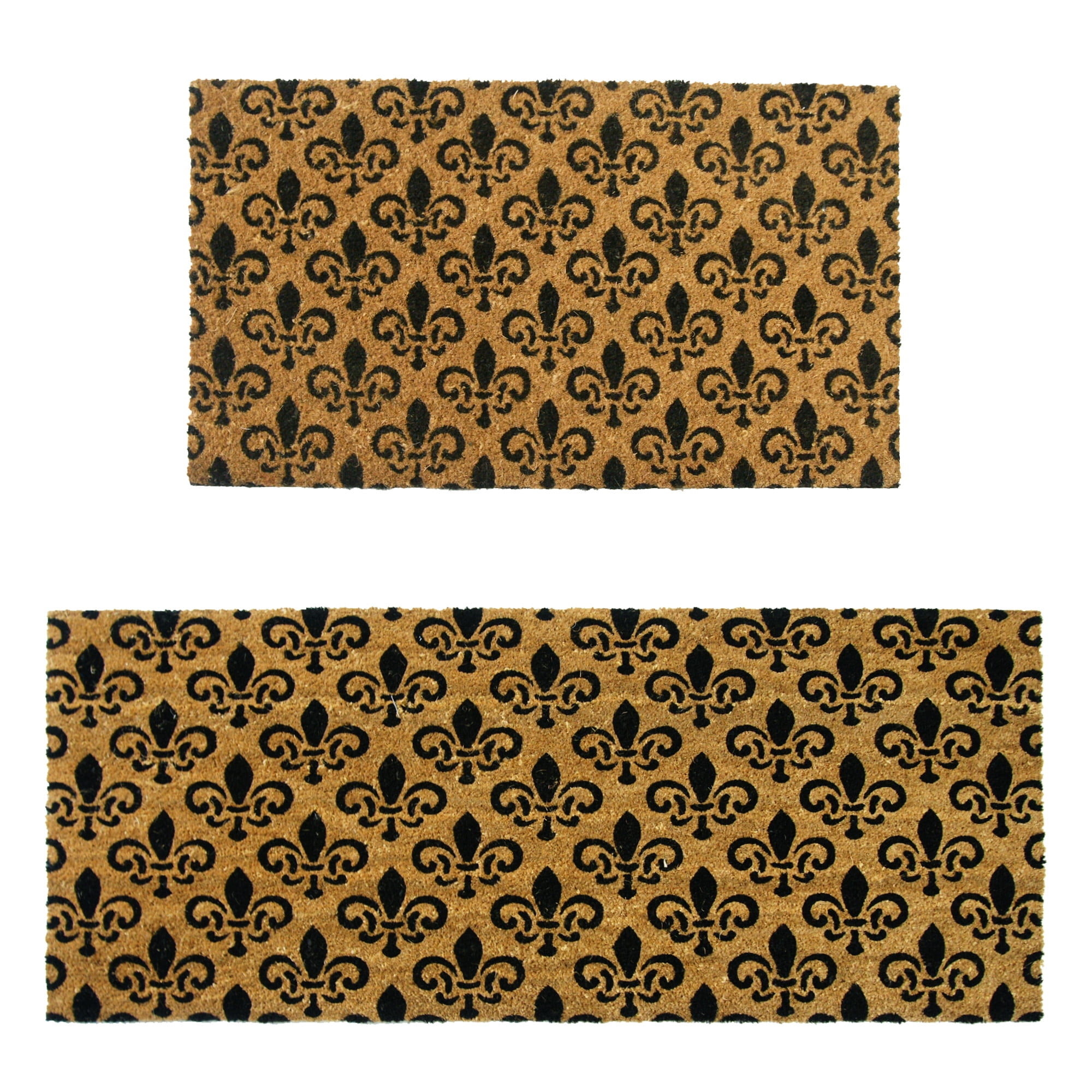 Rubber-Cal Fleur de Lis Pattern Doormat Kit - Thumbnail 2