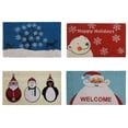 thumbnail image 1 of Rubber-Cal Friends and Family "Christmas Decor" Kit - 18" x 30" - 4 Door Mats, 1 of 8