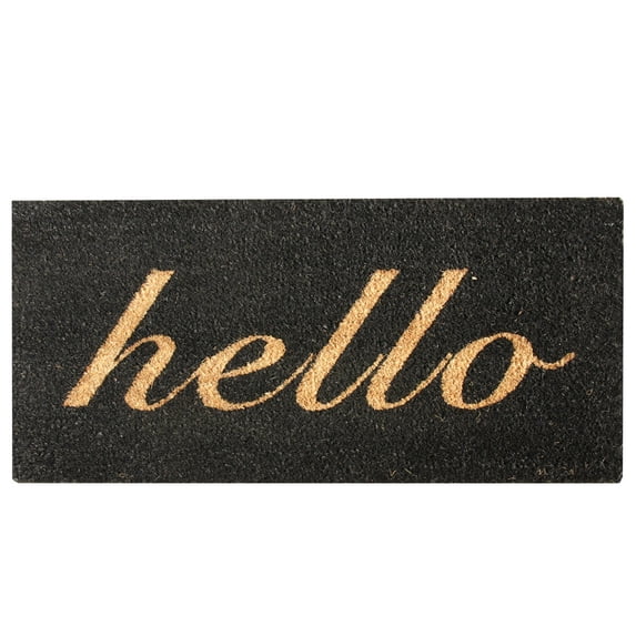 Rubber-Cal Minimalist Expression – Hello Welcome Mats 15mm 18" X 30"