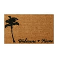 thumbnail image 1 of Rubber-Cal Return to Relaxation – Beach Themed Welcome Home Mat 15mm 18" X 30", 1 of 6