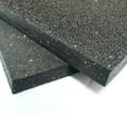 thumbnail image 1 of Rubber-Cal Shark Tooth Heavy Duty Mat, Black, 3/4-Inch x 2 x 3-Feet, 1 of 6