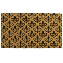Rubber-Cal  St. Germaine Fleur de Lis Door Mat (18 x 30)