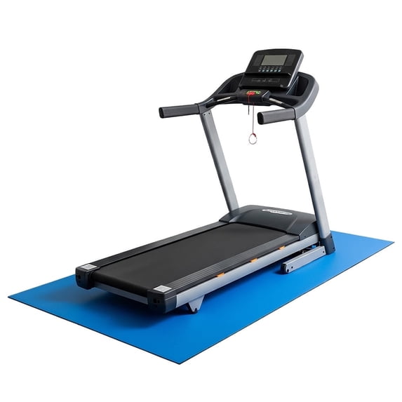 Rubber-Cal "TFS-124 Treadmill Mats" - 5mm x 4ft x 7ft - Grass Green