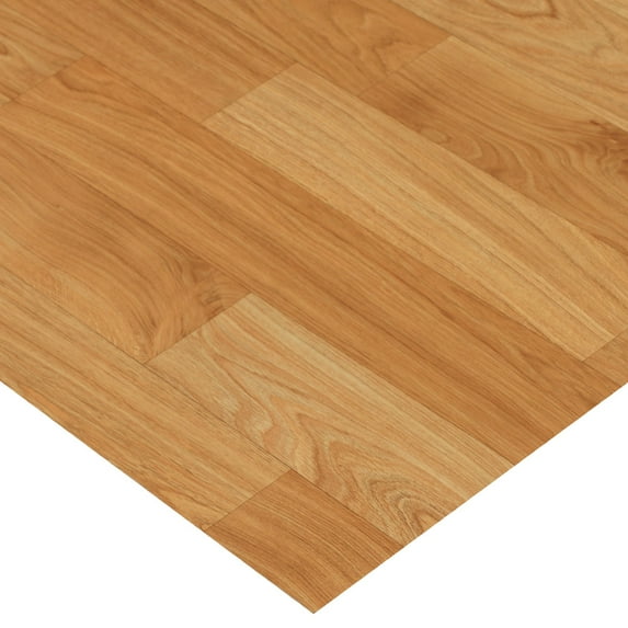 Rubber-Cal "Terra-Flex Oak" Premium Flooring Rolls - 2 mm x 5 ft x 57 ft Roll - Golden Oak