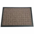 thumbnail image 1 of Rubber-Cal "Wellington" Rubber Backed Carpet Doormat - 3 x 5 feet - Brown Polypropylene Mat, 1 of 6