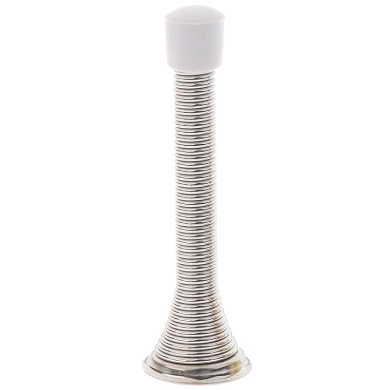 Rubber Cap Metal Door Stops Spring Stopper Wall 85mm Door Stopper ...