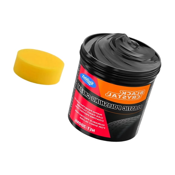 Rubber & Care, 300g with Applicator for Erasing Scratches on Car Tires Motorcycle & Interior Parts