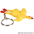 thumbnail image 1 of Rubber Chicken Keychains, One keychain, 1 of 2