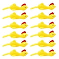 thumbnail image 1 of Rubber Chicken Sling Shot Fidget Toy,Novelty Toys & Amusements Toy for Ceiling Wall,Stress Relief Party Favor,4.3in,12PCS, 1 of 5