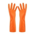 thumbnail image 1 of Rubber Cleaning Gloves 1-3 Pairs - Reusable Dishwashing Gloves for Kitchen, Waterproof Household Cleaning Gloves Non-, Flexible Durable Rubber Gloves Small Size, 1 of 3