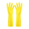 thumbnail image 1 of Rubber Cleaning Gloves 1-3 Pairs - Reusable Dishwashing Gloves for Kitchen, Waterproof Household Cleaning Gloves Non-, Flexible Durable Rubber Gloves Small Size, 1 of 3