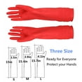 thumbnail image 1 of Rubber Cleaning Gloves Kitchen Dishwashing Glove 2-Pairs and Cleaning Cloth 2-Pack,Waterproof Reuseable. (Small), 1 of 3
