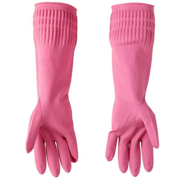 Waterproof cleaning outlet gloves